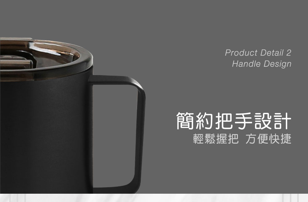 【純黑】HYDY 質感露營杯（客製化英文名）