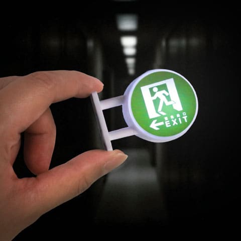 客製化磁吸 LED 招牌燈箱（圓形）