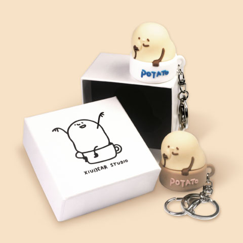 【限量】橡膠立體造型悠遊卡／一卡通（杯裡的鈴薯泥）