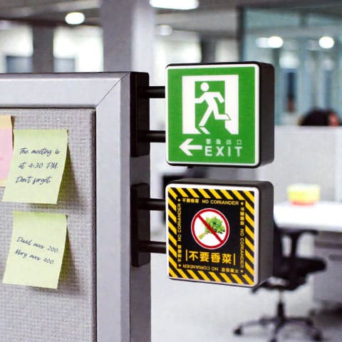 客製化磁吸 LED 招牌燈箱（方形）