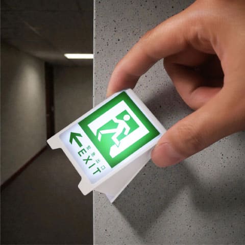 客製化三角直立式招牌燈箱